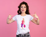 T-SHIRT BARBIE PERSONALIZZABILE CON NOME MOD.7