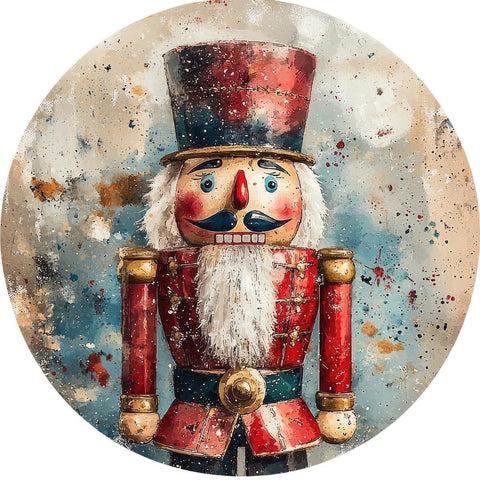 TAMBURO PERSONALIZZATO A TEMA  NATALE