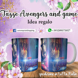 TAZZA AVENGERS END GAME PERSONALIZZABILE MOD. 7