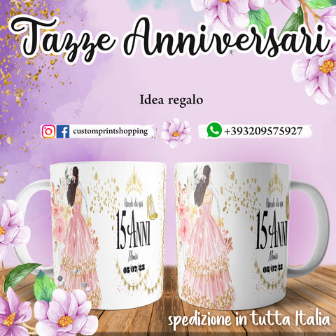 TAZZA COMPLEANNO PERSONALIZZATA MOD.7