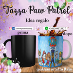 TAZZA PAW PATROL PERSONALIZZABILE CON NOME MOD.7