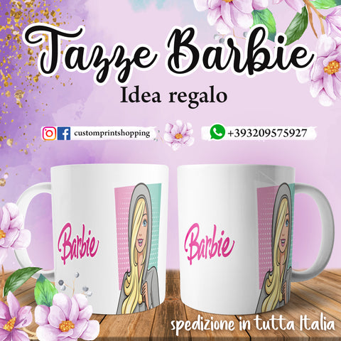 TAZZA BARBIE PERSONALIZZABILE MOD.7