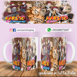 TAZZA NARUTO SHIPPUDEN PERSONALIZZABILE CON IL TUO NOME MOD.8