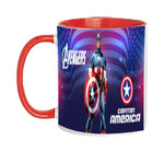 TAZZA CAPITAN AMERICA PERSONALIZZABILE MOD.8