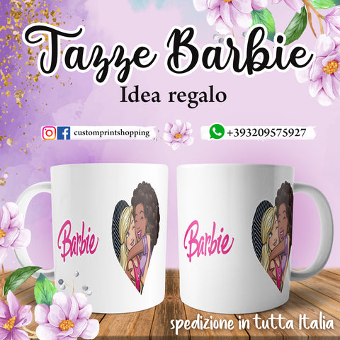 TAZZA BARBIE PERSONALIZZABILE MOD.8