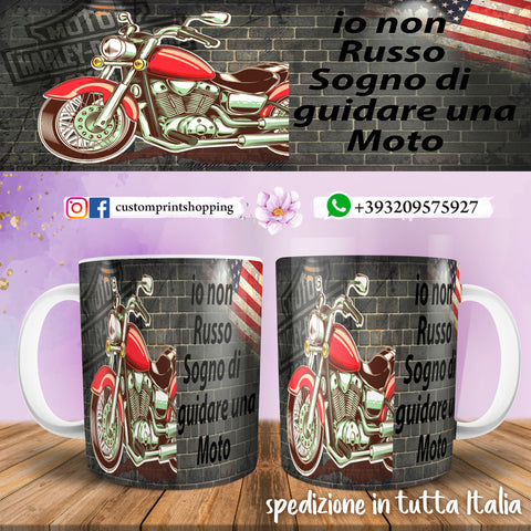 TAZZA HARLEY DAVIDSON DIVERTENTE PERSONALIZZABILE CON NOME MOD.8