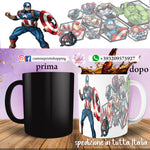 TAZZA MARVEL  PERSONALIZZABILE CON IL TUO NOME MOD.8