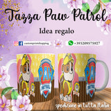 TAZZA PAW PATROL PERSONALIZZABILE CON NOME MOD.8