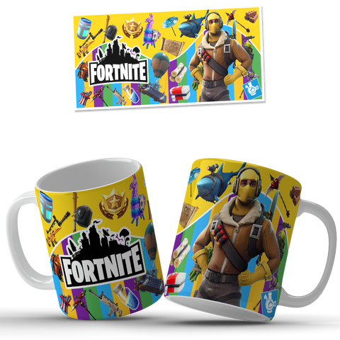 TAZZA FORTNITE PERSONALIZZABILE CON NOME MOD.8