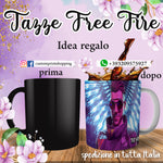 TAZZA FREE FIRE PERSONALIZZABILE CON NOME MOD.9