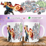 TAZZA MARVEL  PERSONALIZZABILE CON IL TUO NOME MOD.9