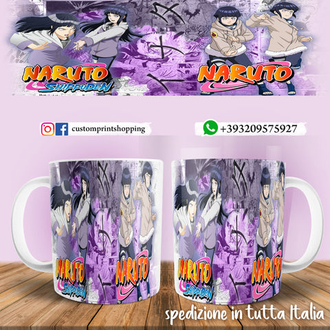 TAZZA NARUTO SHIPPUDEN PERSONALIZZABILE CON IL TUO NOME MOD.9