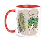 TAZZA EROI IN PENSIONE PERSONALIZZABILE CON NOME MOD.9