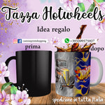 TAZZA HOTWHEELS PERSONALIZZABILE CON NOME MOD. 9