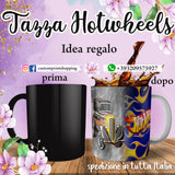 TAZZA HOTWHEELS PERSONALIZZABILE CON NOME MOD. 9