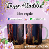 TAZZA ALADDIN PERSONALIZZABILE CON IL TUO NOME MOD.08