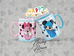 TAZZA DISNEY MINNIE & TOPOLINO PERSONALIZZABILE CON NOME
