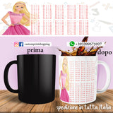 TAZZA TABELLINE BARBIE