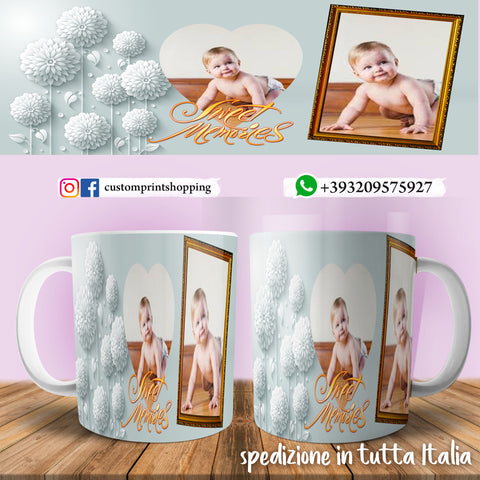 TAZZA SWEET MOMENTS PERSONALIZZATA CON FOTO