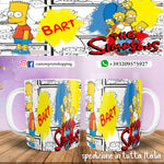 TAZZA SIMPSON BURT PERSONALIZZABILE CON NOME