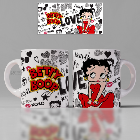 TAZZA BETTY BOOP PERSONALIZZABILE MOD.11