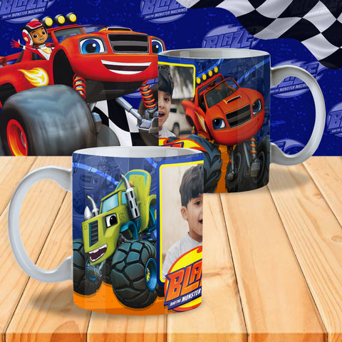 TAZZA BLAZE MACHINE PERSONALIZZATA CON FOTO MOD.2