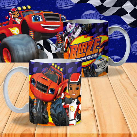 TAZZA BLAZE MACHINE PERSONALIZZABILE MOD.11