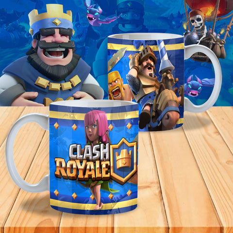 TAZZA CLASH ROYALE PERSONALIZZABILE MOD.10