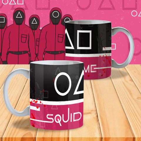 TAZZA SQUID GAME PERSONALIZZABILE CON IL TUO NOME MOD.11