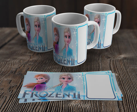 TAZZA FROZEN PERSONALIZZATA CON FOTO E NOME MOD.1