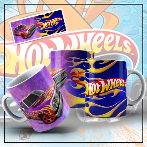 TAZZA HOTWHEELS PERSONALIZZABILE CON NOME.5