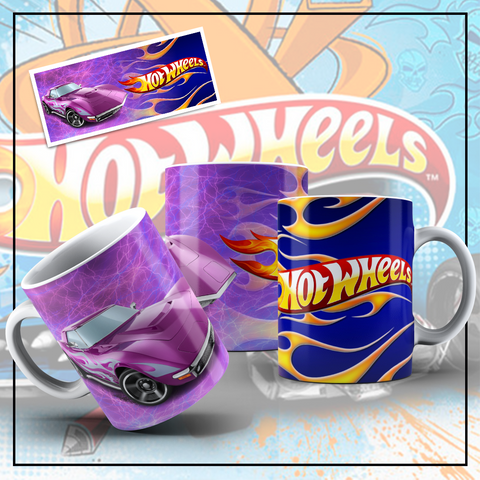 TAZZA HOTWHEELS PERSONALIZZABILE CON NOME.7