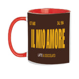 TAZZA IL MIO AMORE PERSONALIZZABILE CON NOME E DATA