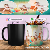 TAZZA LOVE YOU PERSONALIZZATA CON FOTO E NOME