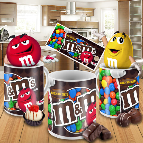 TAZZA M & M'S PERSONALIZZABILE CON NOME MOD.4