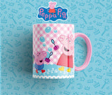 TAZZA PEPPA PIG PERSONALIZZABILE CON NOME MOD.5