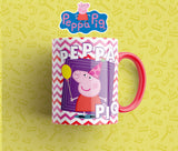 TAZZA PEPPA PIG PERSONALIZZABILE CON NOME MOD.9