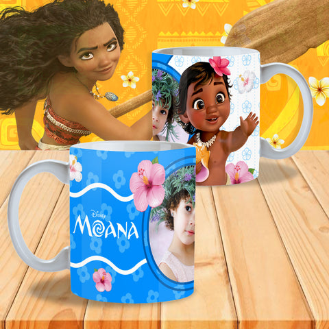 TAZZA OCEANIA VAIANA PERSONALIZZATA CON FOTO MOD.2