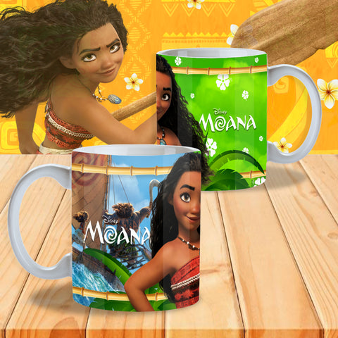 TAZZA OCEANIA VAIANA PERSONALIZZABILE CON NOME MOD.4