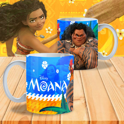 TAZZA OCEANIA VAIANA PERSONALIZZABILE CON NOME MOD.6