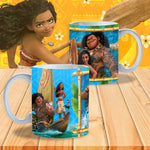 TAZZA OCEANIA VAIANA PERSONALIZZABILE CON NOME MOD.7