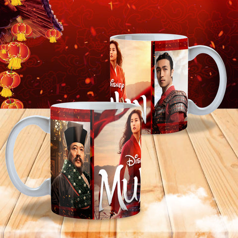 TAZZA MULAN PERSONALIZZABILE CON NOME MOD.6