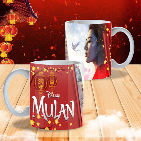 TAZZA MULAN PERSONALIZZABILE CON NOME MOD.7