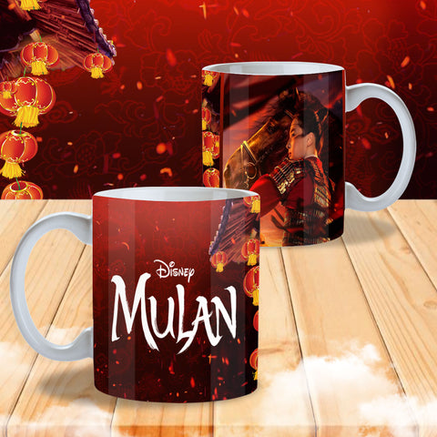 TAZZA MULAN PERSONALIZZABILE CON NOME MOD.10