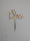 CAKE TOPPER ONE