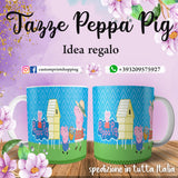 TAZZA PEPPA PIG PERSONALIZZABILE CON NOME MOD.1