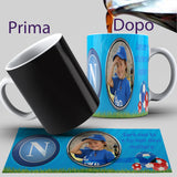 TAZZA NAPOLI SARO' CON TE PERSONALIZZATA CON FOTO