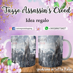 TAZZA ASSASSIN'S CREED PERSONALIZZABILE CON IL TUO NOME MOD.4