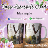 TAZZA ASSASSIN'S CREED PERSONALIZZABILE CON IL TUO NOME MOD.5