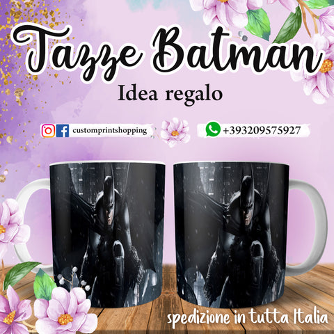 TAZZA BATMAN PERSONALIZZABILE MOD.4